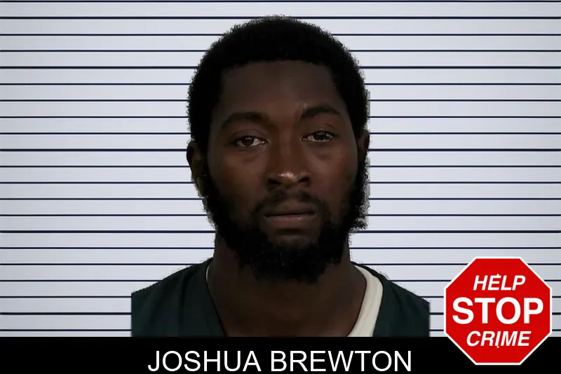 Joshua Brewton mugshot