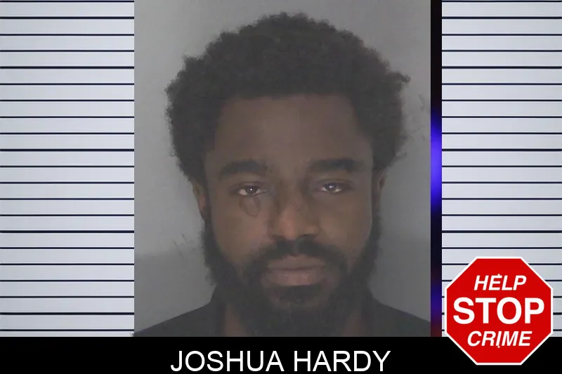 Joshua Hardy mugshot