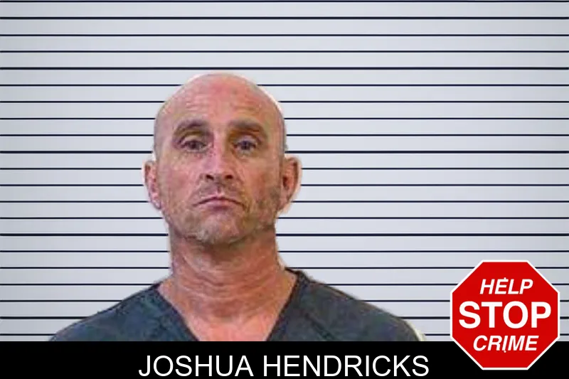Joshua Hendricks mugshot