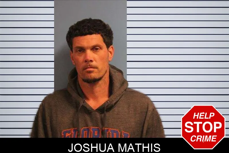 Joshua Mathis mugshot