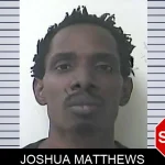 Joshua Matthews mugshot