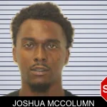 Joshua McColumn mugshot