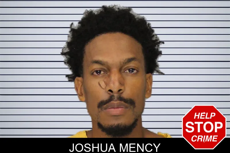 Joshua Mency mugshot