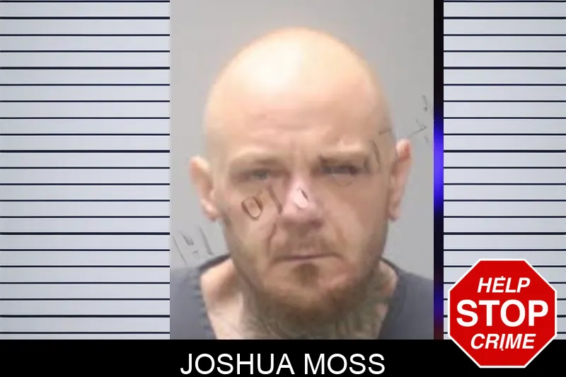 Joshua Moss mugshot