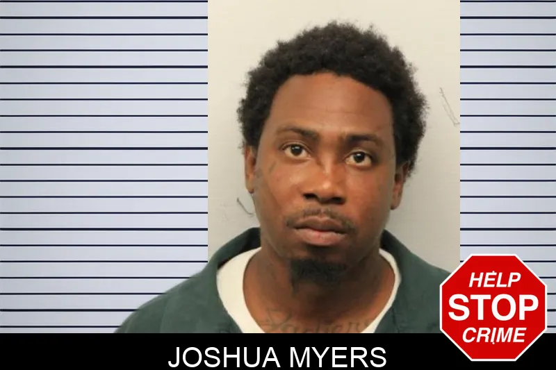 Joshua Myers mugshot