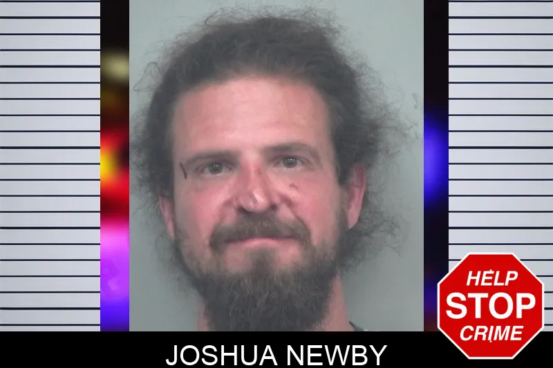 Joshua Newby mugshot
