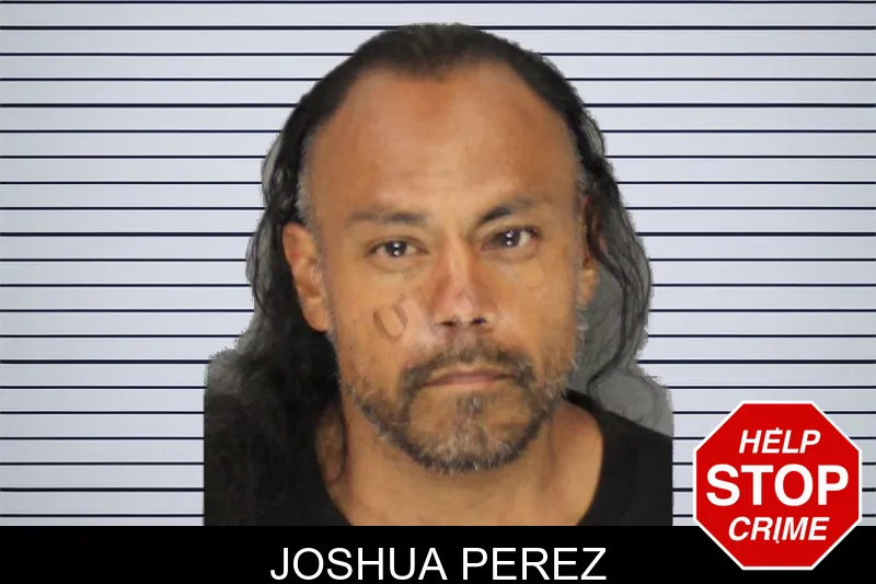 Joshua Perez mugshot
