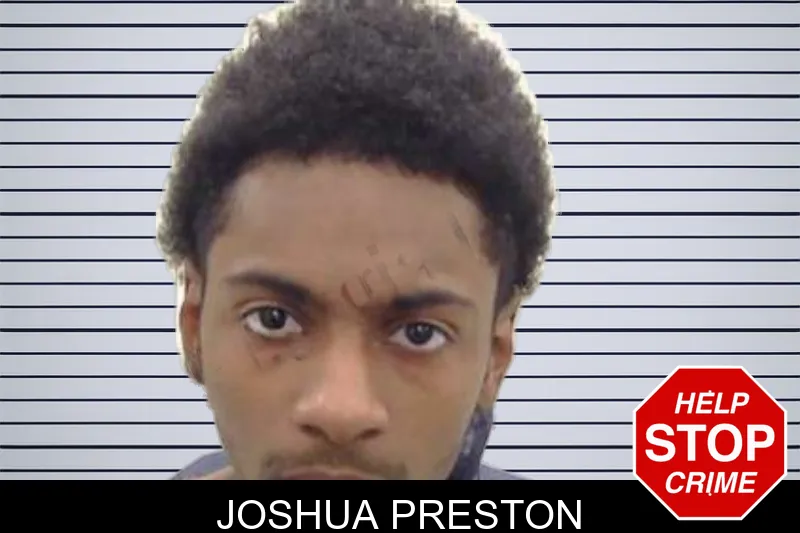 Joshua Preston mugshot
