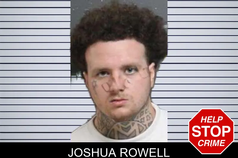 Joshua Rowell mugshot