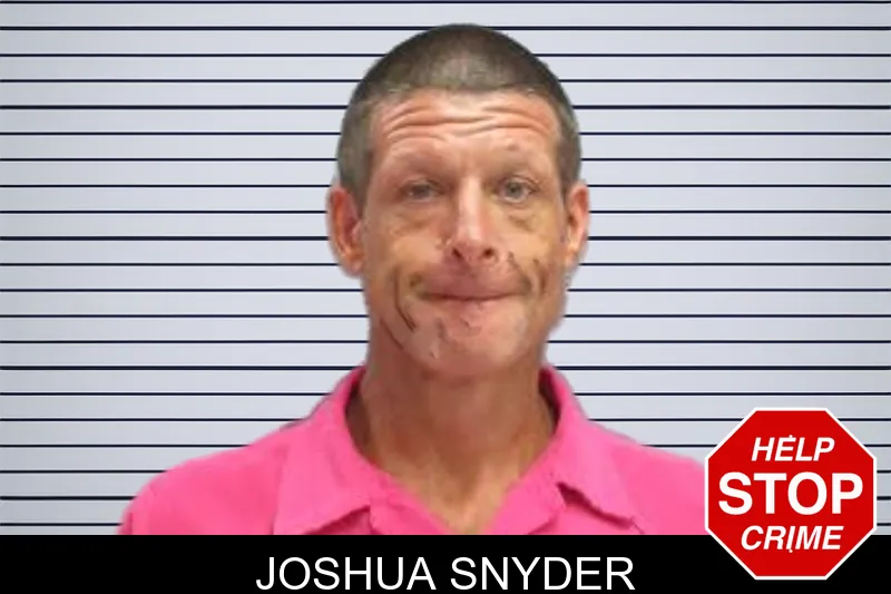 Joshua Snyder mugshot