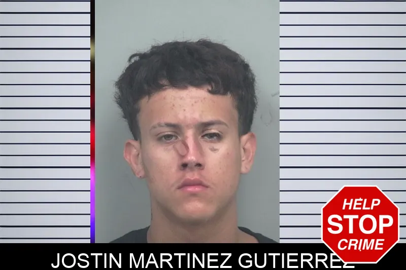Jostin Martinez Gutierrez mugshot