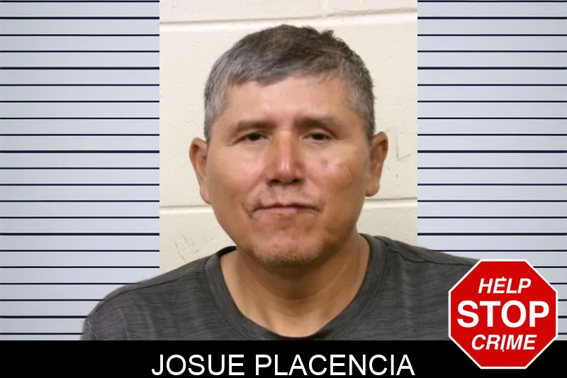 Josue Placencia mugshot