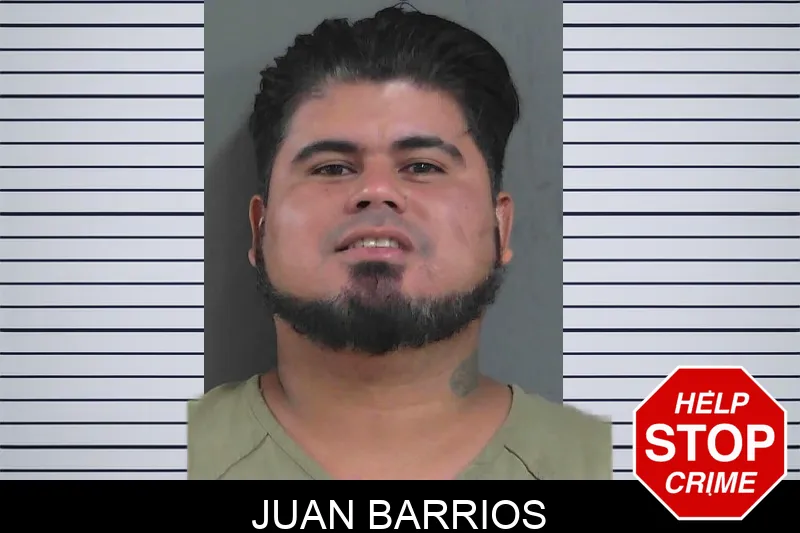 Juan Barrios mugshot