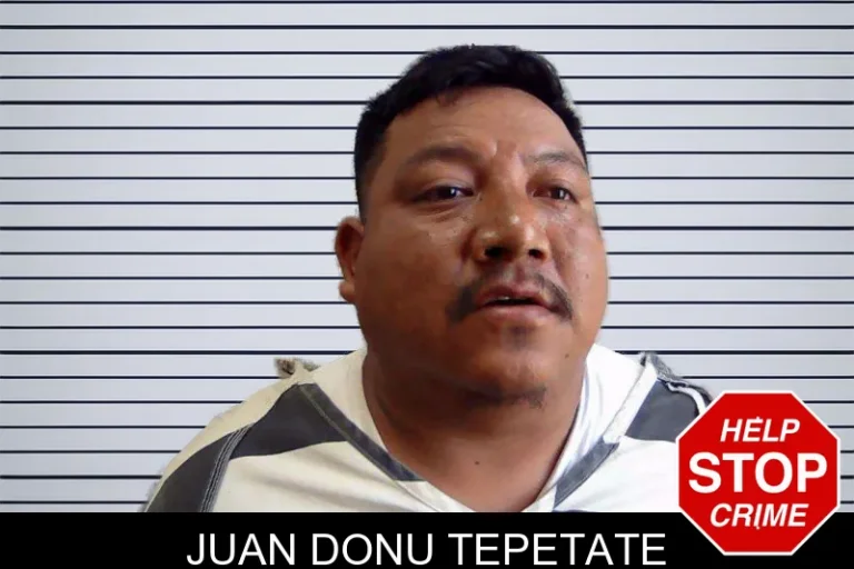 Juan Donu Tepetate mugshot – Evans County , Georgia Juan Donu Tepetate
