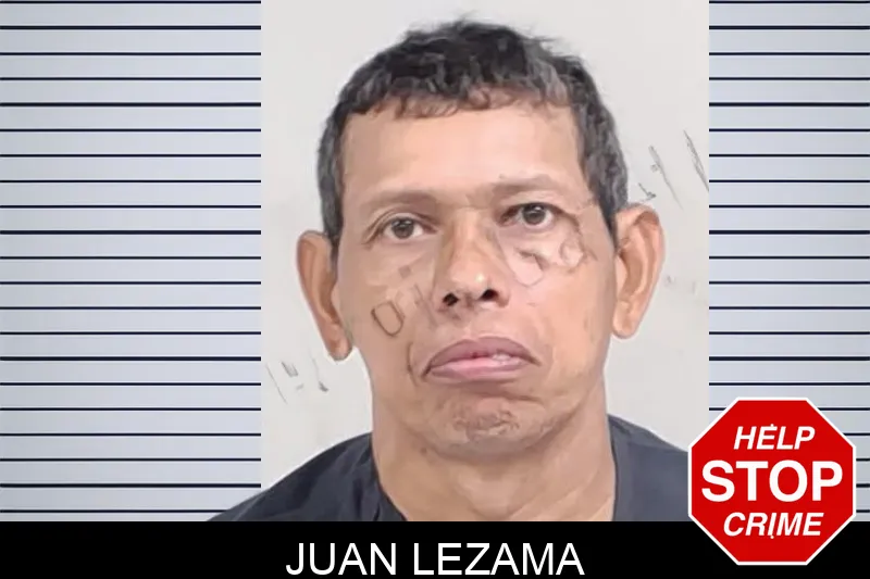 Juan Lezama mugshot – Lowndes County , Georgia Juan Lezama mugshot