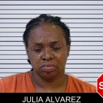 Julia Alvarez mugshot