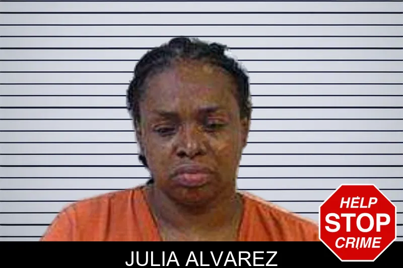 Julia Alvarez mugshot