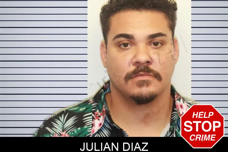 Julian Diaz mugshot