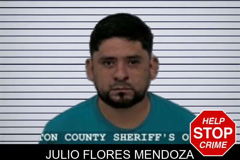 Julio Flores Mendoza mugshot