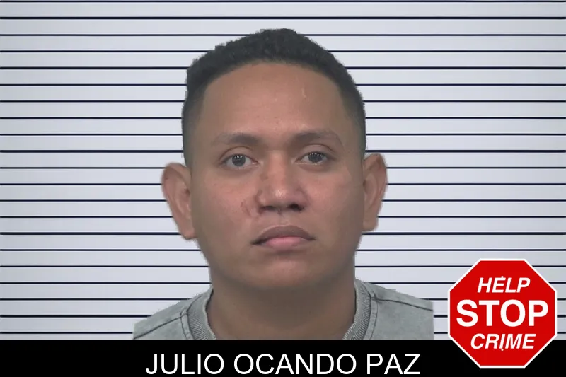 Julio Ocando Paz mugshot