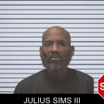 Julius Sims III mugshot