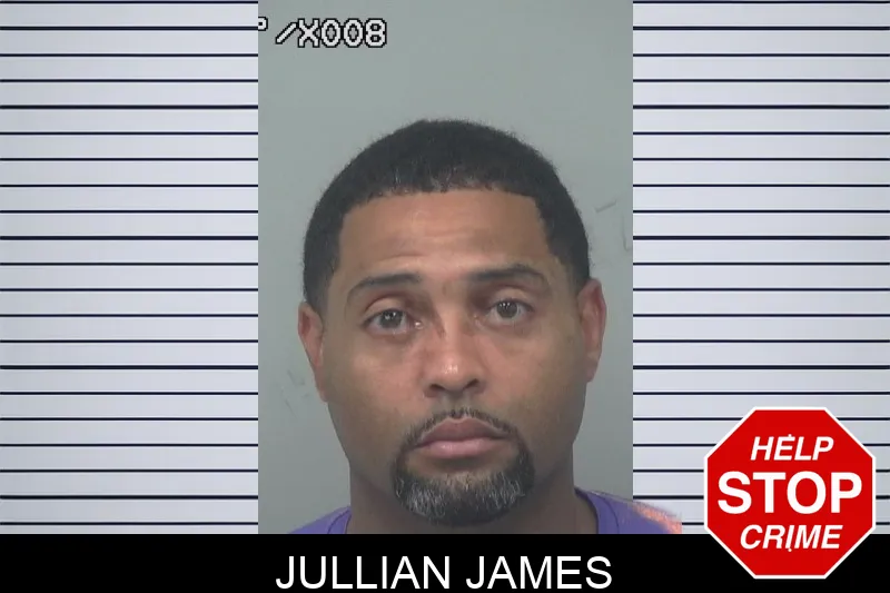 Jullian James mugshot