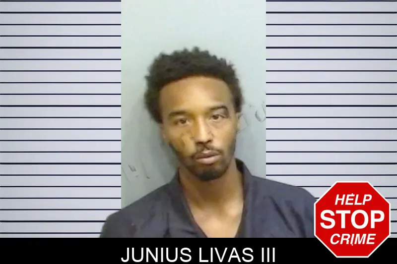 Junius Livas III mugshot