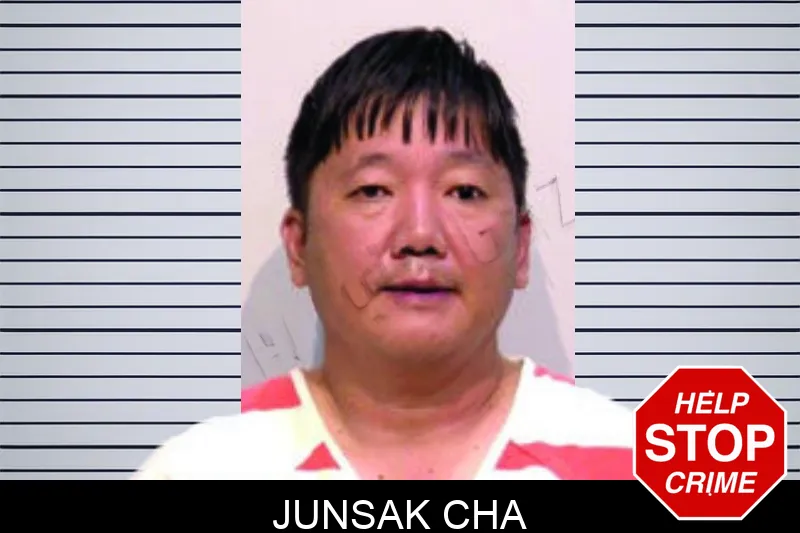 Junsak Cha mugshot