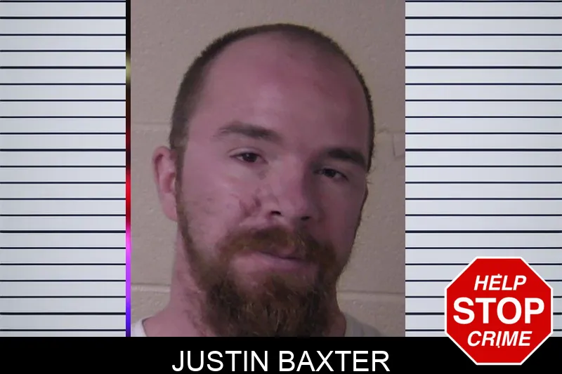Justin Baxter mugshot