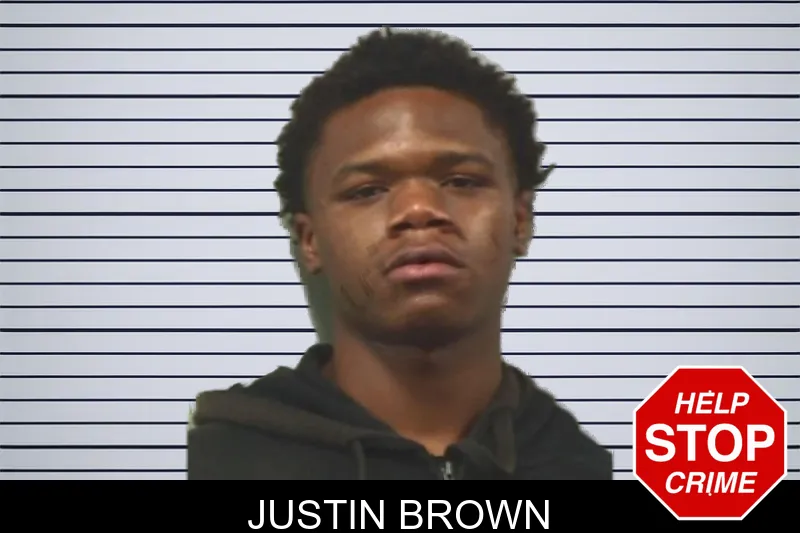 Justin Brown mugshot