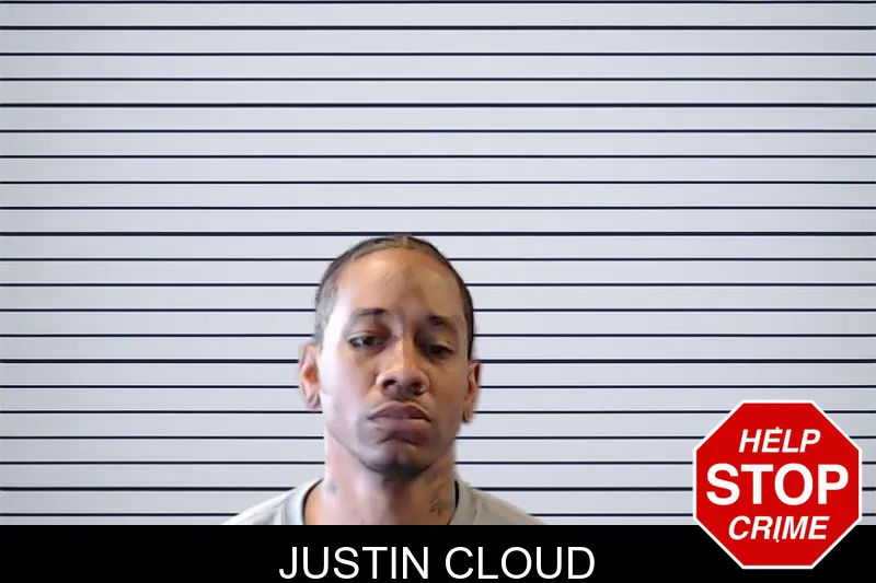 Justin Cloud mugshot