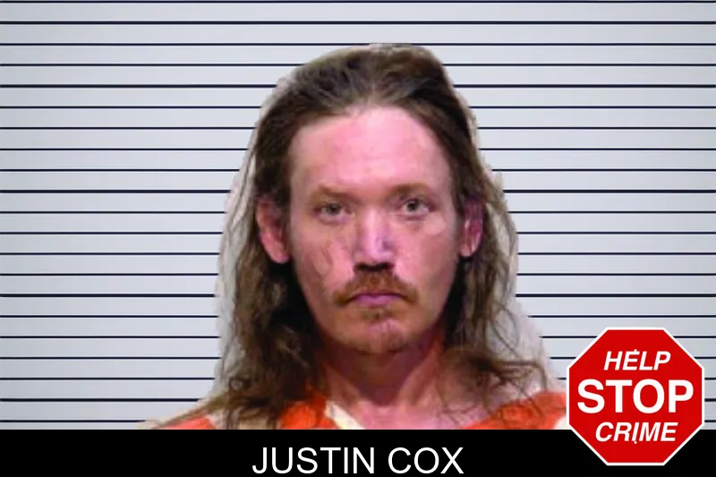 Justin Cox mugshot