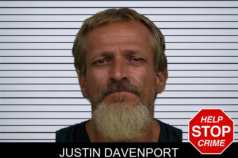 Justin Davenport mugshot – Jeff Davis County , Georgia Justin Davenport mugshot