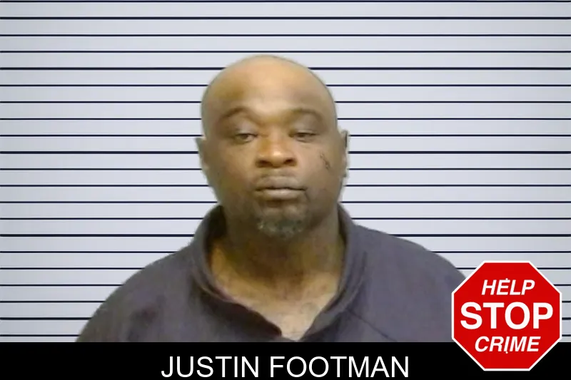 Justin Footman mugshot
