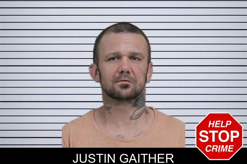Justin Gaither mugshot