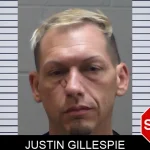 Justin Gillespie mugshot