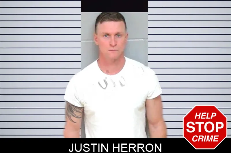 Justin Herron mugshot