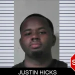 Justin Hicks mugshot