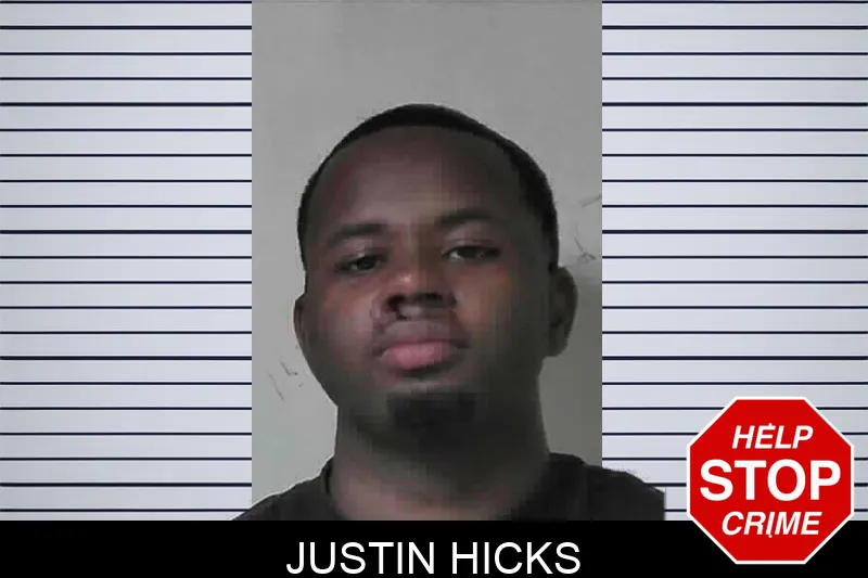 Justin Hicks mugshot