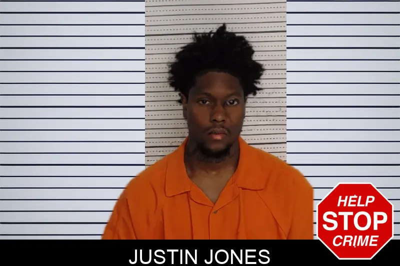 Justin Jones mugshot