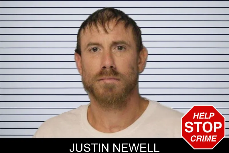 Justin Newell mugshot