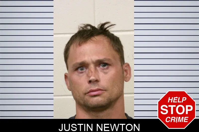 Justin Newton mugshot