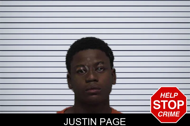Justin Page mugshot