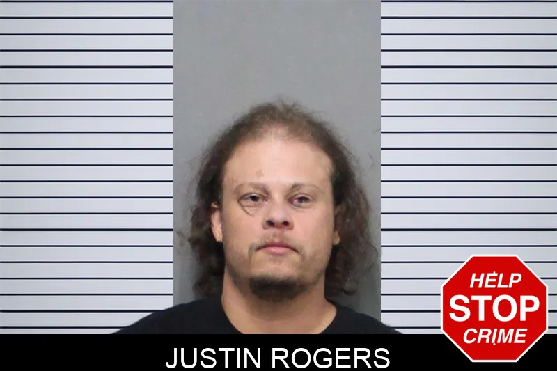 Justin Rogers mugshot