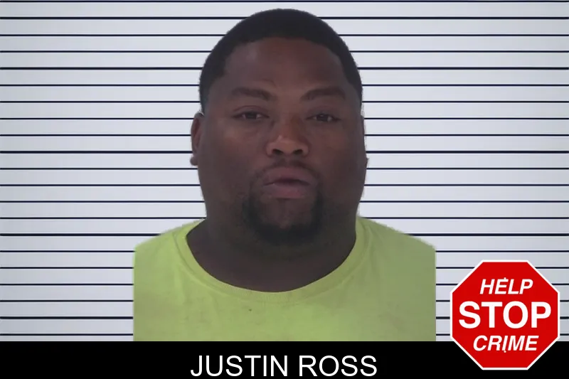 Justin Ross mugshot