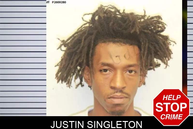 Justin Singleton mugshot