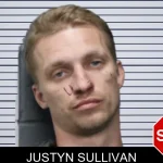 Justyn Sullivan mugshot