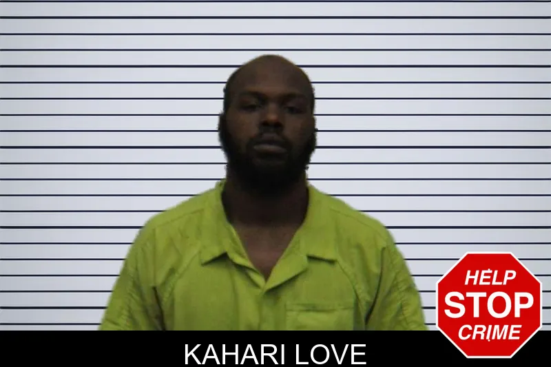 Kahari Love mugshot