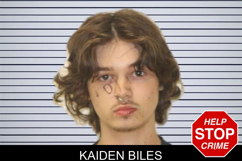 Kaiden Biles mugshot