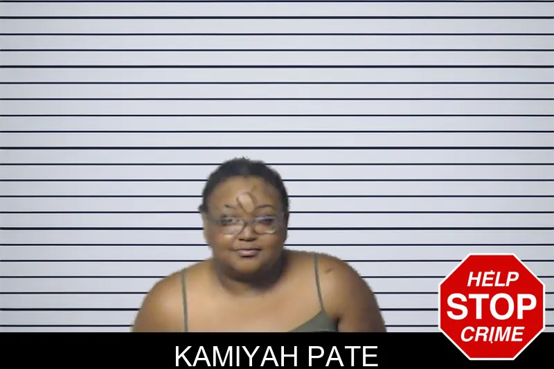 Kamiyah Pate mugshot – DeKalb County , Georgia Kamiyah Pate mugshot